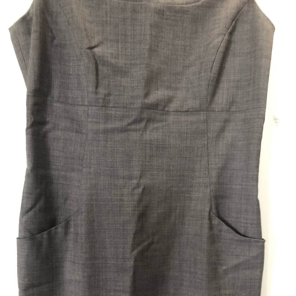 Chaiken sheath dress, sz 6, great for RTO, slight herringbone pattern - Picture 10 of 16